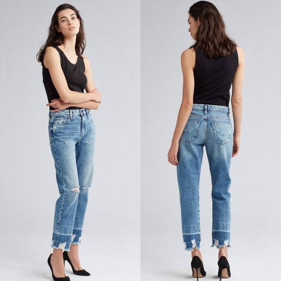 Hudson Jeans Denim - NWT Hudson Jessi Relaxed Crop Boyfriend Jeans